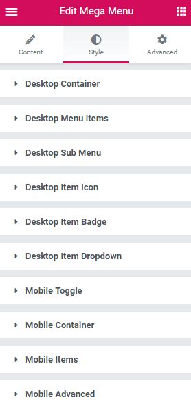 crocoblock menu|Mobile Mega Menu .